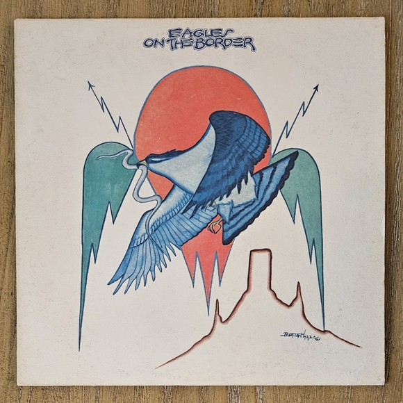 EAGLES•On The Border•1974 US (#7E-1004)•Santa Maria Pressing - Picture 9 of 9